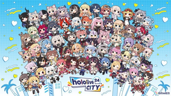 ホロライブプロダクションと全国6か所の遊園地とのコラボイベント「hololive CITY'24」が8月1日より開催決定！の画像1