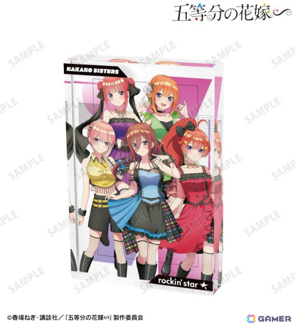 TVスペシャルアニメ「五等分の花嫁∽」×「rockin'star★」のコラボレーションアイテムがAMNIBUSで登場！の画像10