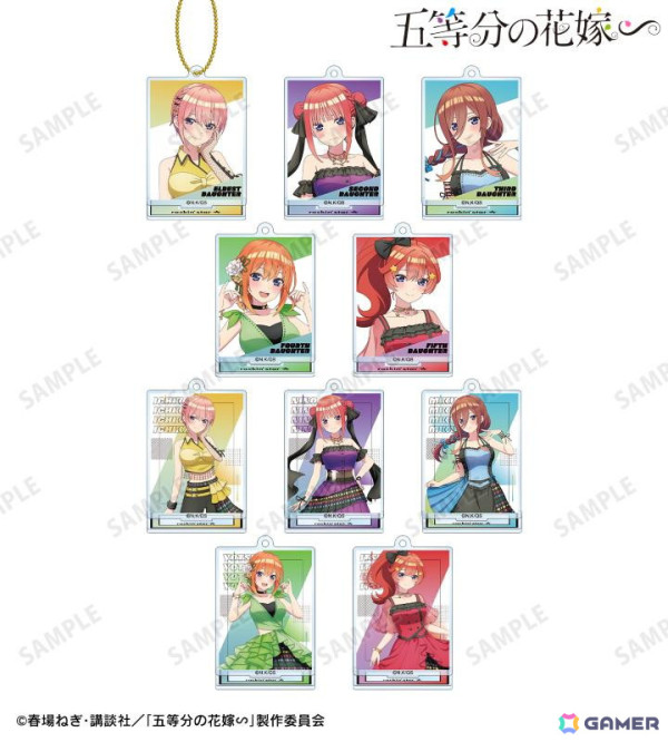 TVスペシャルアニメ「五等分の花嫁∽」×「rockin'star★」のコラボレーションアイテムがAMNIBUSで登場！の画像2