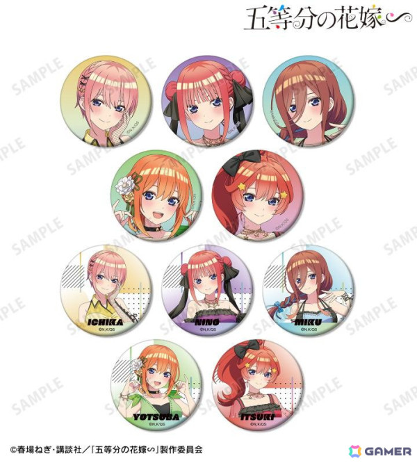 TVスペシャルアニメ「五等分の花嫁∽」×「rockin'star★」のコラボレーションアイテムがAMNIBUSで登場！の画像5