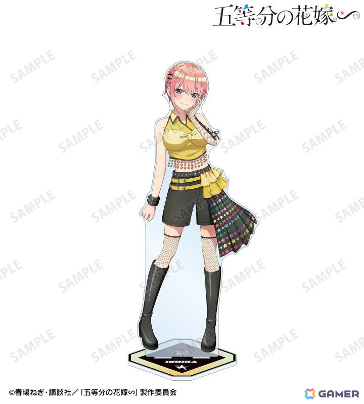 TVスペシャルアニメ「五等分の花嫁∽」×「rockin'star★」のコラボレーションアイテムがAMNIBUSで登場！の画像