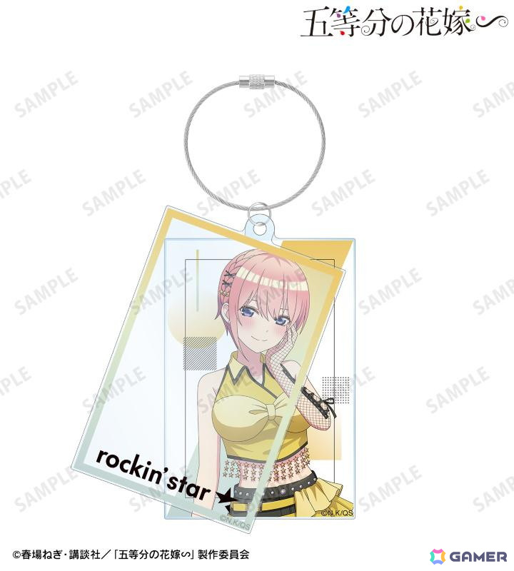 TVスペシャルアニメ「五等分の花嫁∽」×「rockin'star★」のコラボレーションアイテムがAMNIBUSで登場！の画像