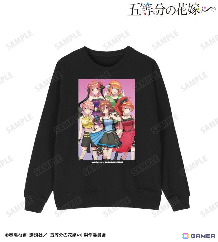TVスペシャルアニメ「五等分の花嫁∽」×「rockin'star★」のコラボレーションアイテムがAMNIBUSで登場！の画像