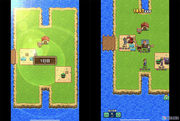 モンスターのトレードもできる！名作ブラウザゲームをKONAMIがリメイクした「レベル上げにすごくちょうどいい島」プレイレポートの画像3