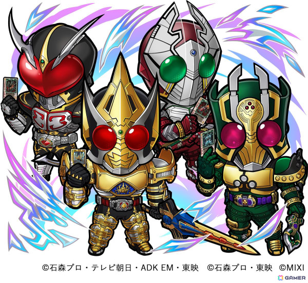 「コトダマン」で仮面ライダーコラボ第6弾が6月21日より開催！仮面ライダーガッチャードやブレイド＆カリス＆ギャレン＆レンゲルが登場の画像2