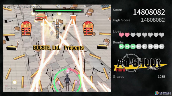 架空の広告を撃ち落とす美男子ばかりの縦スクロール2Dシューティング「Ad SHOOt（アドシュー）」がSteamで11月5日に配信！の画像11