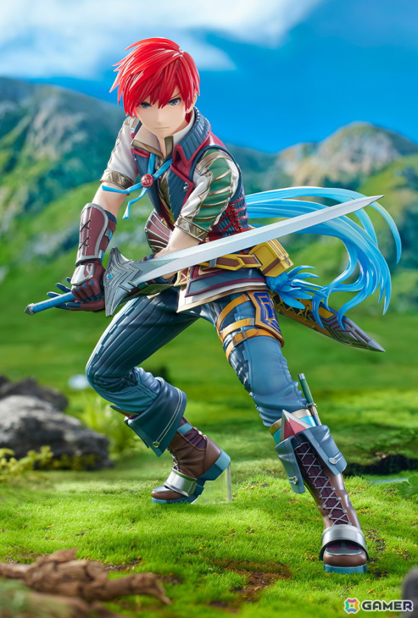 「イースVIII」よりアドルの1/7スケールフィギュアが登場！燃えるような赤毛や複雑で色鮮やかな衣装を忠実に再現の画像1