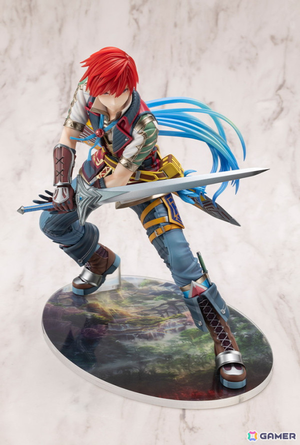 「イースVIII」よりアドルの1/7スケールフィギュアが登場！燃えるような赤毛や複雑で色鮮やかな衣装を忠実に再現の画像