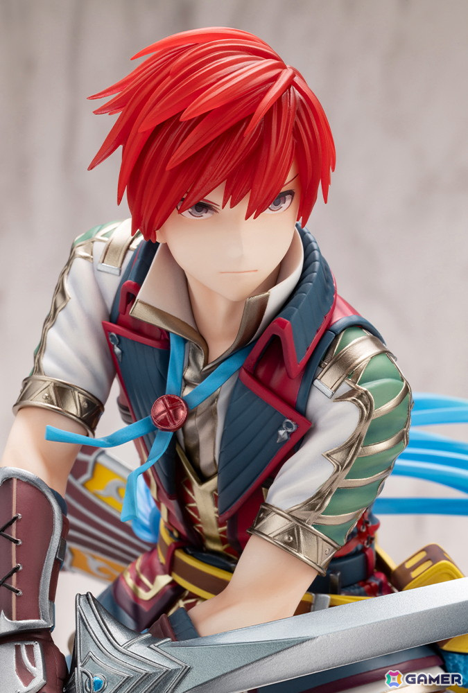 「イースVIII」よりアドルの1/7スケールフィギュアが登場！燃えるような赤毛や複雑で色鮮やかな衣装を忠実に再現の画像15