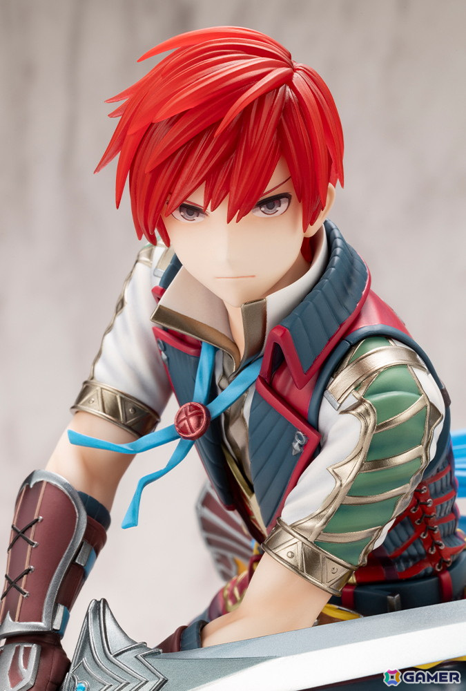 「イースVIII」よりアドルの1/7スケールフィギュアが登場！燃えるような赤毛や複雑で色鮮やかな衣装を忠実に再現の画像6