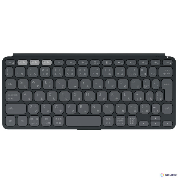 ロジクール、重量222gの薄型ワイヤレスキーボード「Keys-to-Go 2」を6月27日に発売――最大3台のデバイスを同時に接続可能の画像1