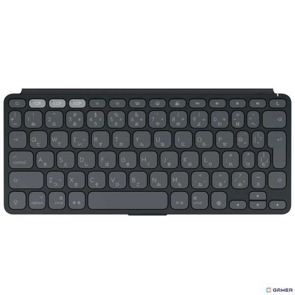 ロジクール、重量222gの薄型ワイヤレスキーボード「Keys-to-Go 2」を6月27日に発売――最大3台のデバイスを同時に接続可能の画像4