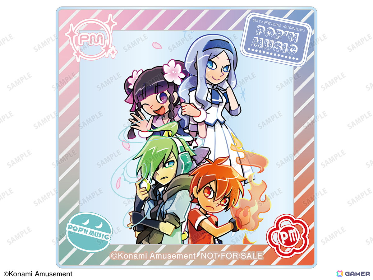 「DanceDanceRevolution」「pop'n music」の25th Anniversary POP UP SHOPが6月21日より「AMNIBUS STORE」にて開催！の画像