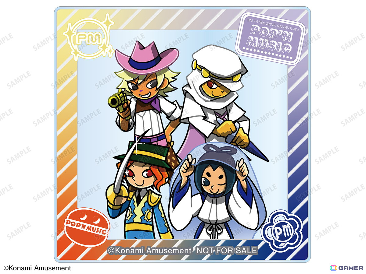 「DanceDanceRevolution」「pop'n music」の25th Anniversary POP UP SHOPが6月21日より「AMNIBUS STORE」にて開催！の画像