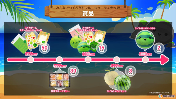 「スイカゲーム」初となるリアルイベント「夏のスイカ大収穫祭」が7月27日に秋葉原で開催決定！の画像7