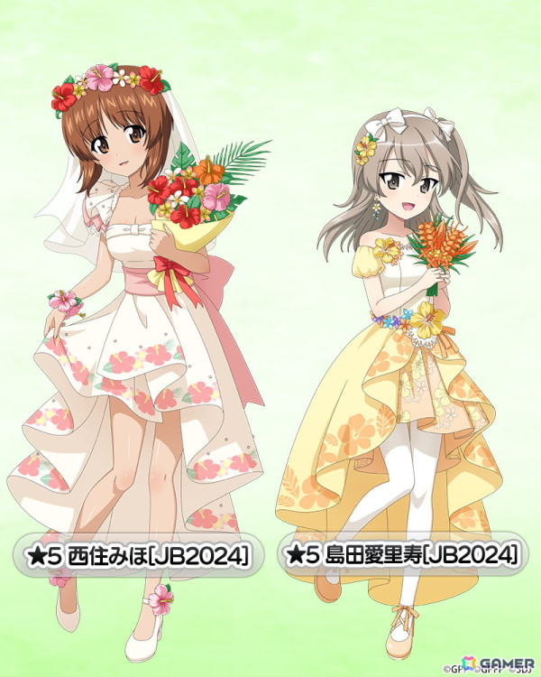 「ガールズ＆パンツァー 戦車道大作戦！」ミカと西絹代がジューンブライド 2024 生徒第3弾として登場！の画像3