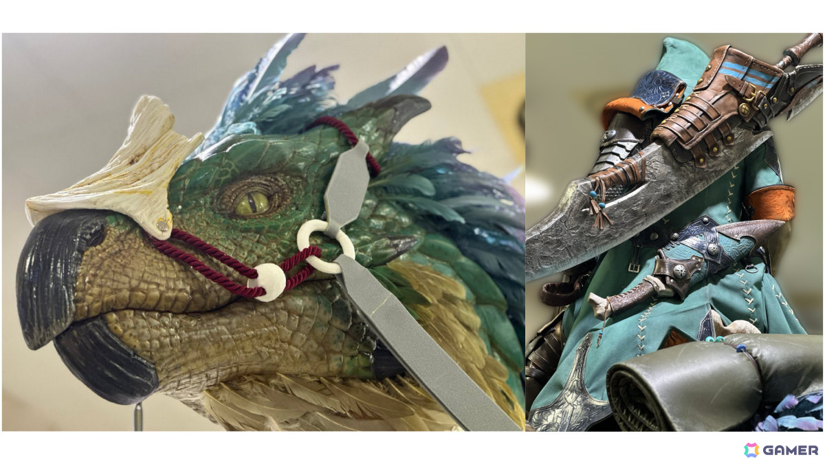 モンスターハンター20周年-大狩猟展-」セクレトの等身大