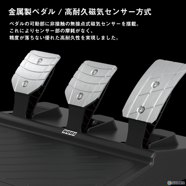 トラックシミュレーター専用設計のステアリングコントローラーセット「HORI Force Feedback Truck Control System for Windows PC」が7月に発売！の画像9