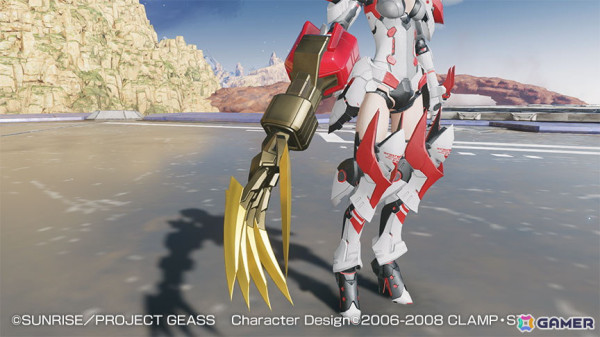 「PSO2 ニュージェネシス」でアニメ「コードギアス 反逆のルルーシュR2」コラボが開催！ACスクラッチにはナイトメアフレームを再現できる武器迷彩もの画像