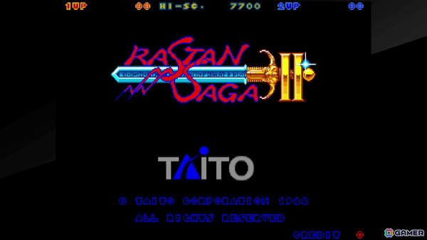 「タイトーマイルストーン3」収録タイトルに「ラスタンサーガII」「ウォリアーブレード」が追加！の画像