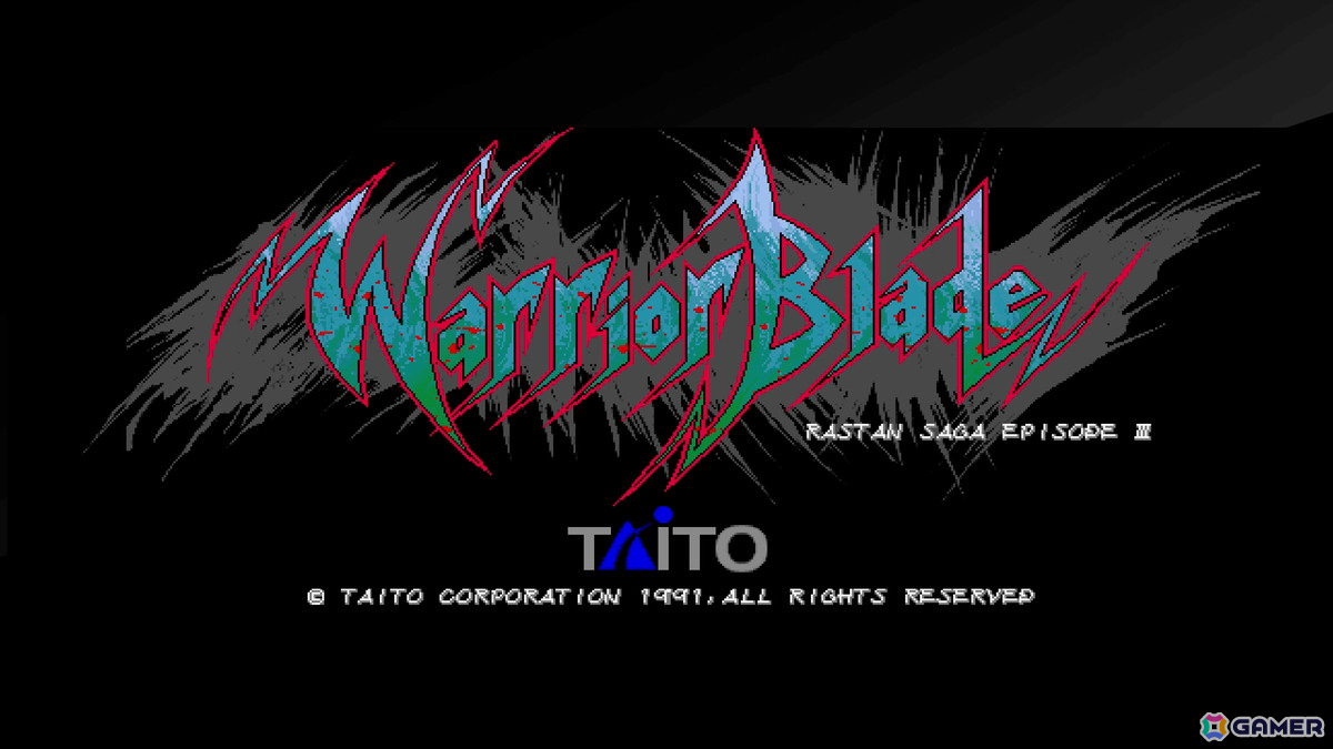 「タイトーマイルストーン3」収録タイトルに「ラスタンサーガII」「ウォリアーブレード」が追加！の画像8