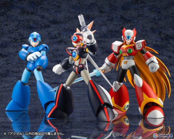 「ロックマンX7」より約20年の時を経てアクセルが初のプラモデル化！パッケージは水野佳祐氏による描き下ろしの画像13