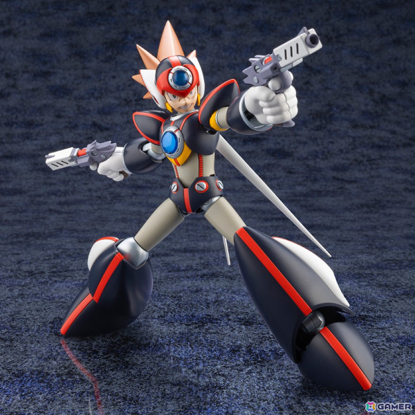 「ロックマンX7」より約20年の時を経てアクセルが初のプラモデル化!パッケージは水野佳祐氏による描き下ろしの画像