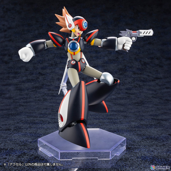 「ロックマンX7」より約20年の時を経てアクセルが初のプラモデル化!パッケージは水野佳祐氏による描き下ろしの画像