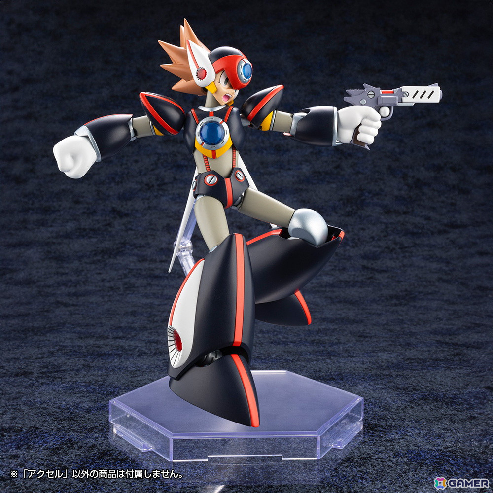 「ロックマンX7」より約20年の時を経てアクセルが初のプラモデル化！パッケージは水野佳祐氏による描き下ろしの画像6