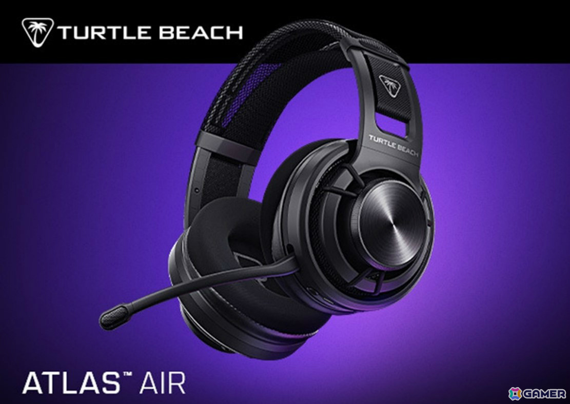 Turtle Beach初のオープンバック型ワイヤレスゲーミングヘッドセット「Atlas Air」と「Stealth シリーズ」新製品の販売が6月21日より開始!の画像
