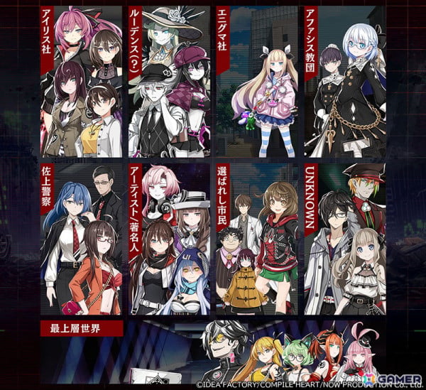 「Death end re;Quest Code Z」物語を盛り上げるサブキャラクターたちの情報が公開！ゲームシステムや店舗特典情報もの画像2