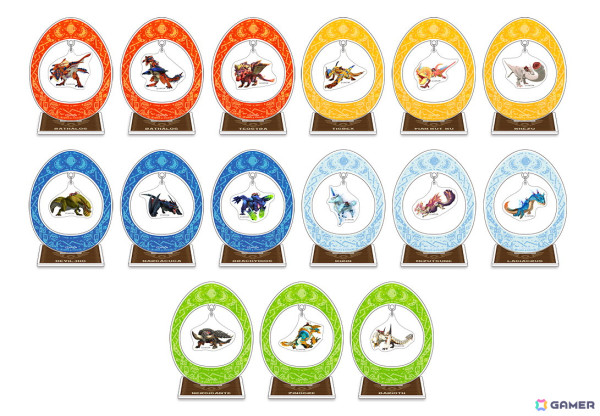 「モンスターハンター ストーリーズ」シリーズがカプくじオンラインに登場！A賞はモンスターが揺れ動くミニアクリルスタンドの画像3