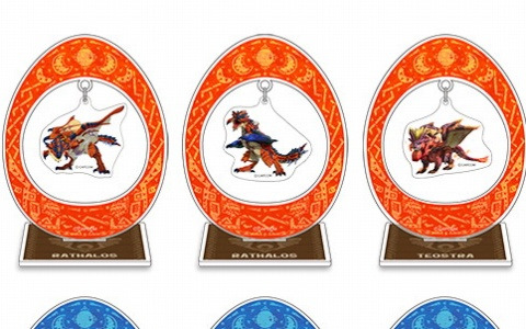 「モンスターハンター ストーリーズ」シリーズがカプくじオンラインに登場！A賞はモンスターが揺れ動くミニアクリルスタンド