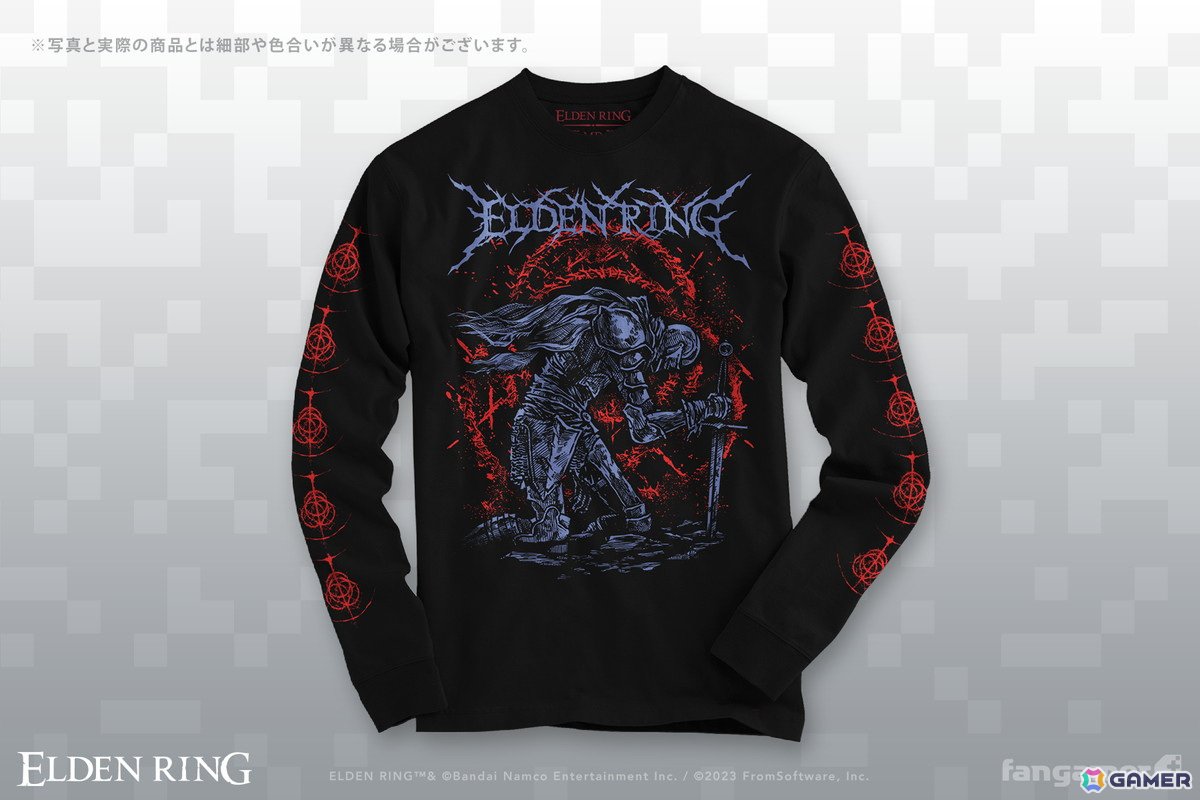 「ELDEN RING」褪せ人ロングスリーブTシャツ、ラニやブライヴのピンバッジがFangamer Japanより発売！の画像