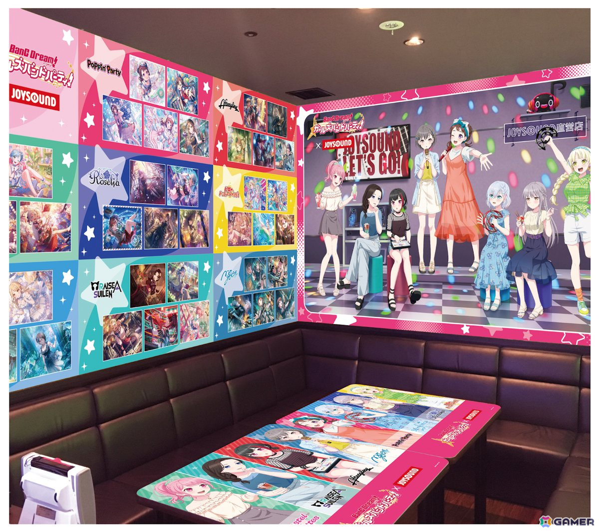 ガルパ」とJOYSOUND直営店のコラボキャンペーンが6月28日より