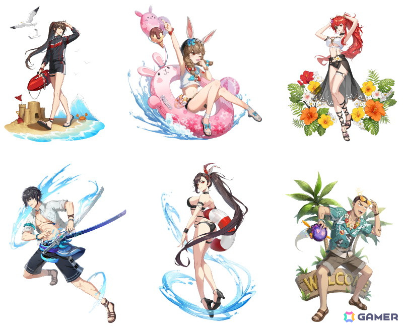 「神之塔：NEW WORLD」にSSR＋［支配者］カイザーとSSR［東海］ハツが登場！「復刻ストーリーイベント-シアシアのキケンなバカンス」も開催の画像