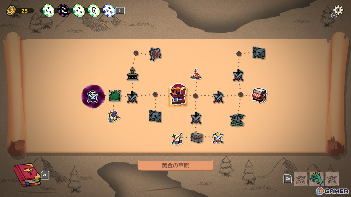 魔法のダイスで戦う戦略ローグライトアドベンチャーゲーム「Dicefolk」のSwitch版が配信！モンスターの収集要素もの画像3