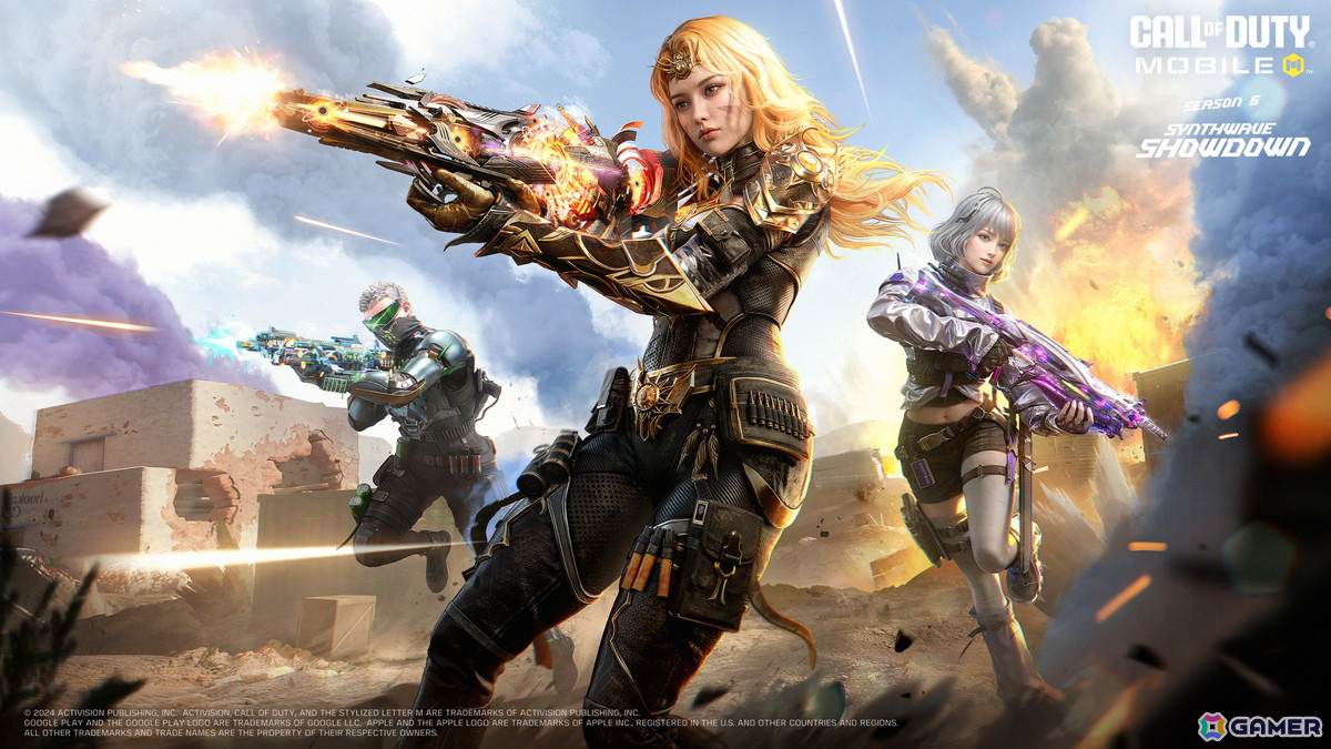 コール オブ デューティ モバイル」でシーズン6「シンセウェーブバトル