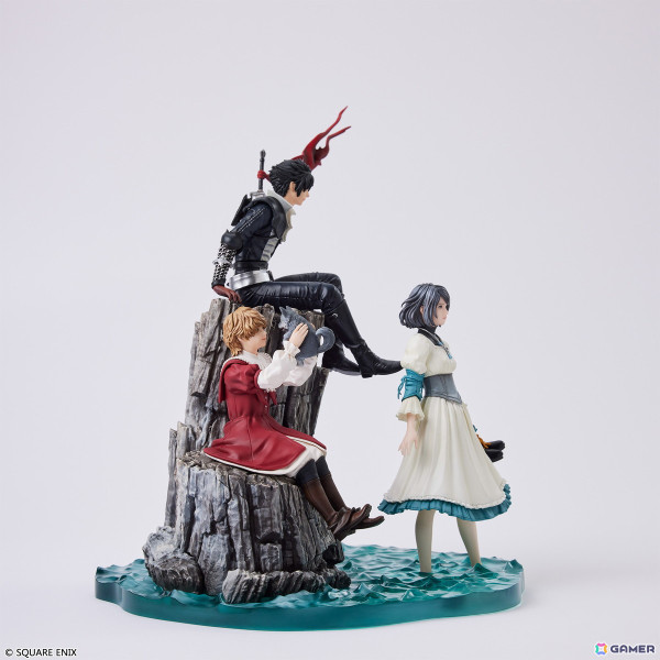 「FFXVI」少年期のクライヴとジョシュア、ジルが描かれたアート「望郷」が立体化！フォルミズム シーンより2025年3月に発売決定の画像3
