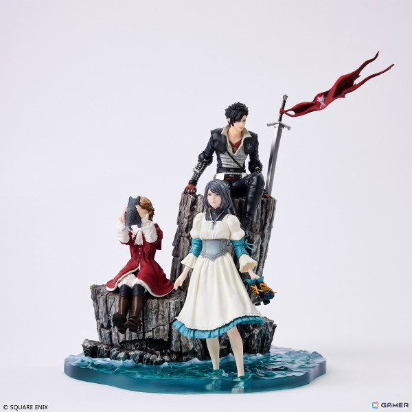 「FFXVI」少年期のクライヴとジョシュア、ジルが描かれたアート「望郷」が立体化！フォルミズム シーンより2025年3月に発売決定の画像4