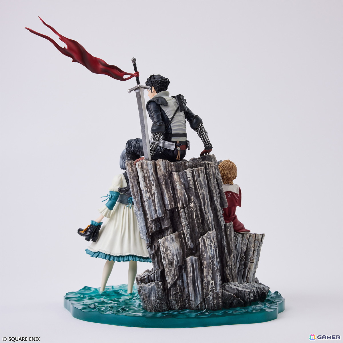 「FFXVI」少年期のクライヴとジョシュア、ジルが描かれたアート「望郷」が立体化！フォルミズム シーンより2025年3月に発売決定の画像