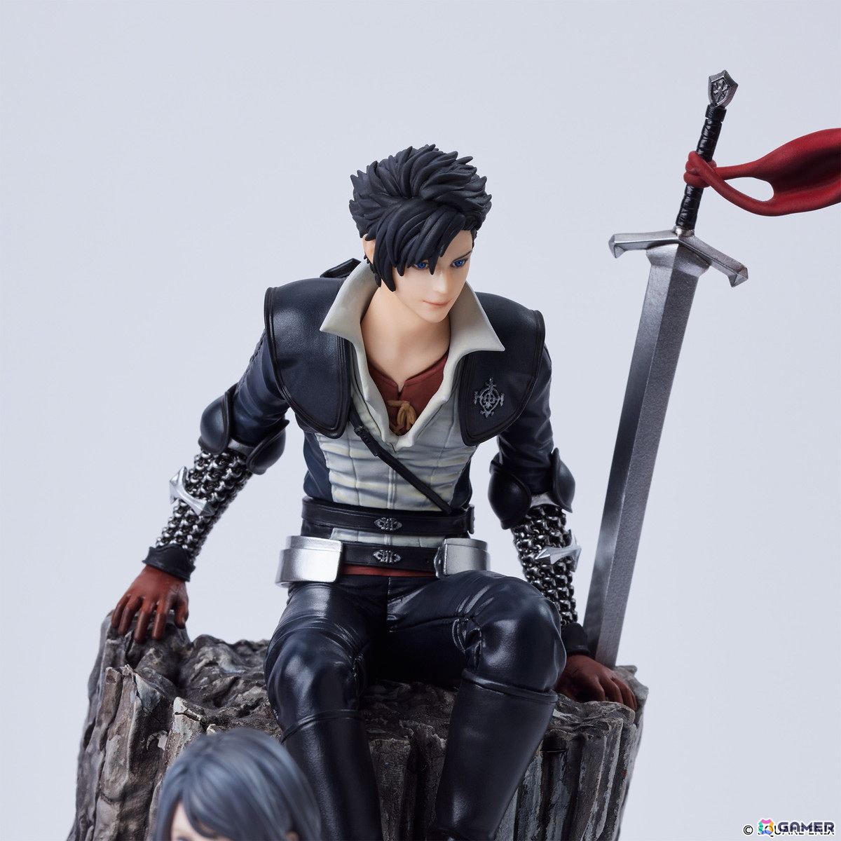 白2枚セット クライヴ ジョシュア ジル ランチョンマット パセラ FF16 FFXVI」少年期のクライヴとジョシュア、ジルが描かれたアート
