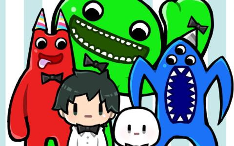 「ぴくとはうす」と「Garten of Banban」のコラボグッズが登場！アクリルスタンドとトレーディング缶バッジが予約受付開始