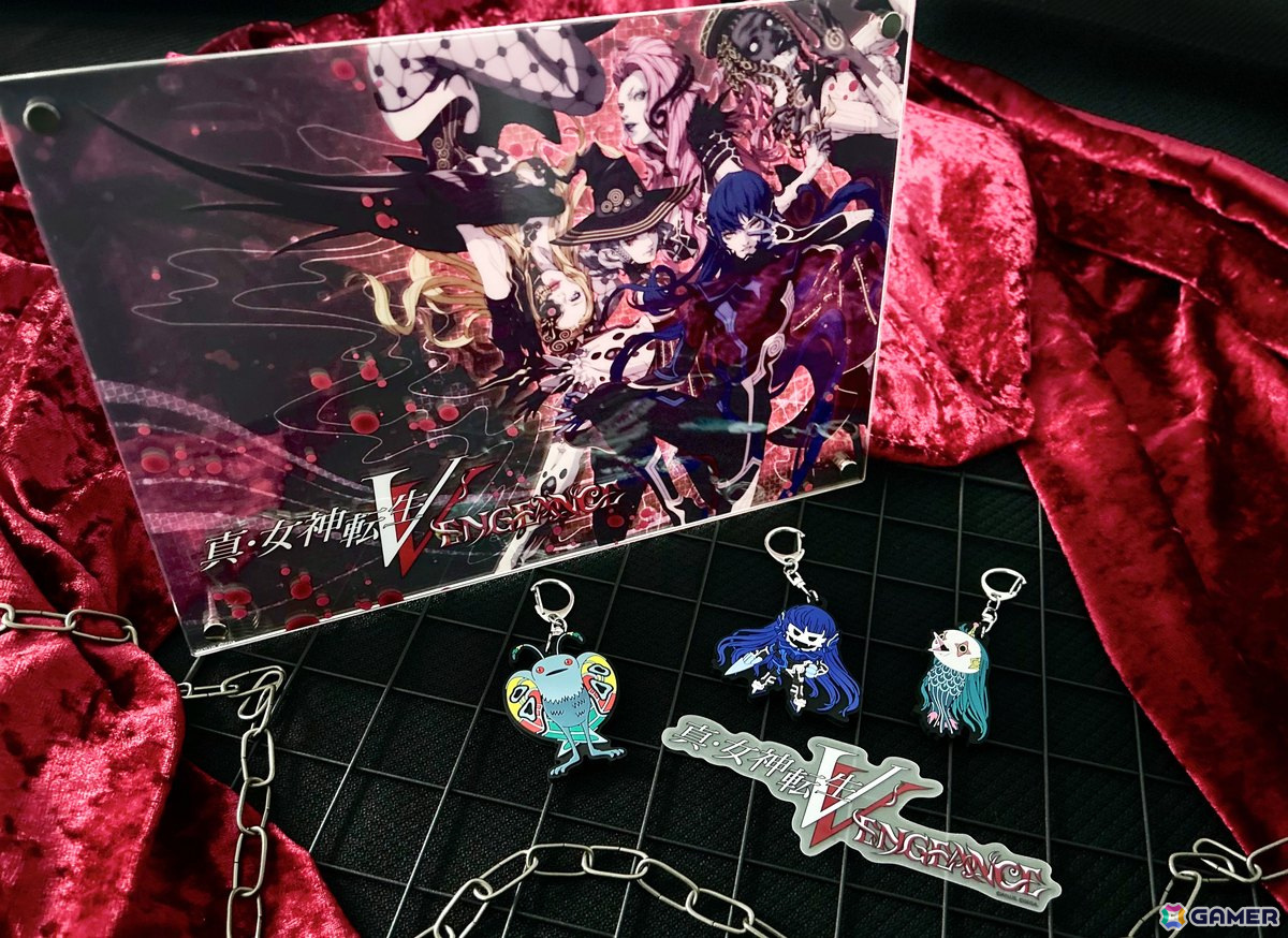 「アトラスフェス」開催記念グッズの事後受注が開始！「真・女神転生V Vengeance」グッズや「P3R」ぬいぐるみキーホルダーの予約販売もスタートの画像