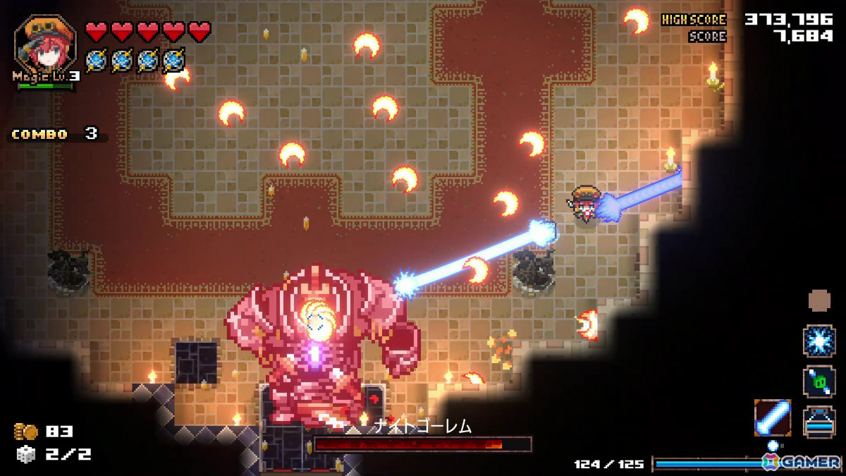 自分だけのショットで天空城を攻略するローグライトSTG「HEAVEN SEEKER」がリリース!の画像