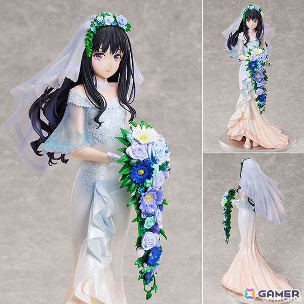 TVアニメ「リコリス・リコイル」ウェディングドレス姿の千束とたきなが1/7スケールフィギュアで登場！の画像10