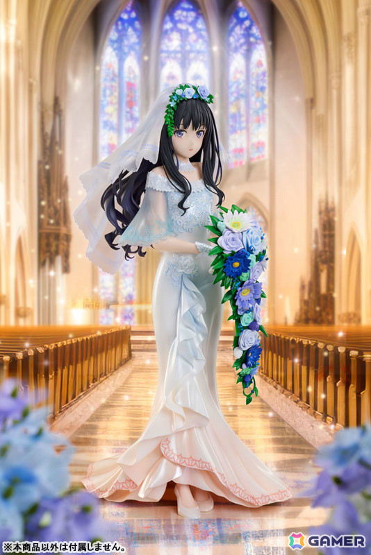 TVアニメ「リコリス・リコイル」ウェディングドレス姿の千束とたきなが1/7スケールフィギュアで登場！の画像11