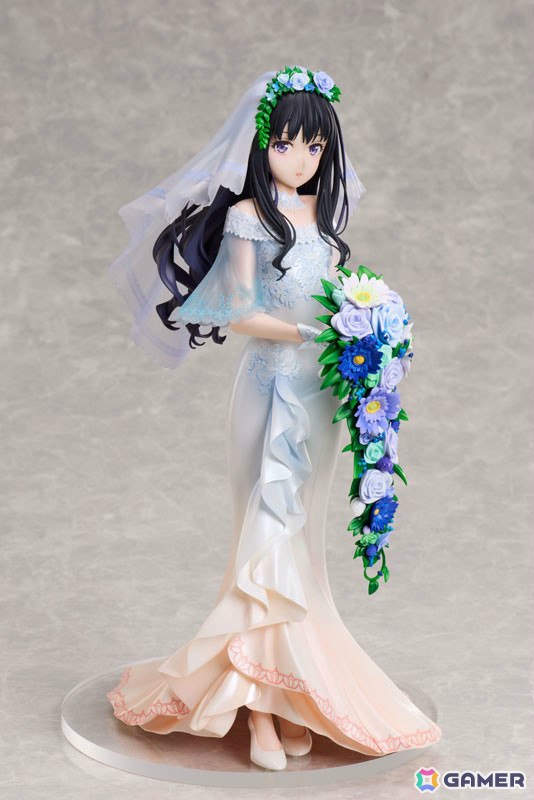 TVアニメ「リコリス・リコイル」ウェディングドレス姿の千束とたきなが1/7スケールフィギュアで登場！の画像12