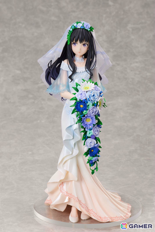 TVアニメ「リコリス・リコイル」ウェディングドレス姿の千束とたきなが1/7スケールフィギュアで登場！の画像13