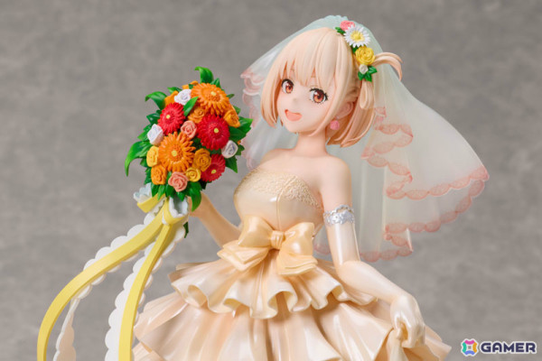 TVアニメ「リコリス・リコイル」ウェディングドレス姿の千束とたきなが1/7スケールフィギュアで登場！の画像9